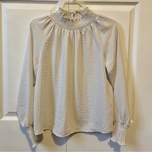 Elegant Smocked Women's Top